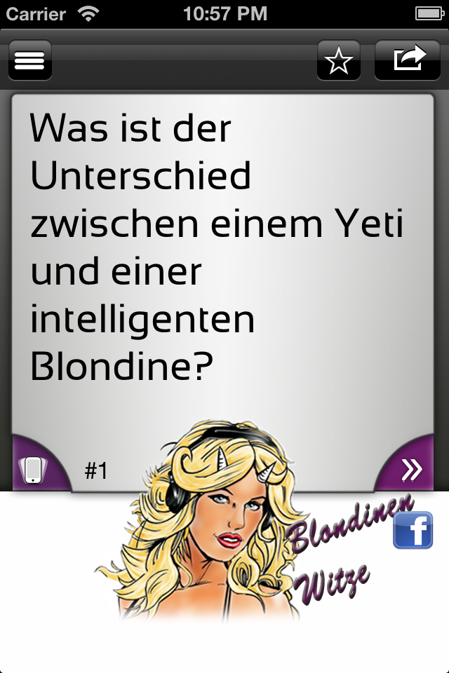 App Shopper Derbe Blondinen Witze Lite (Entertainment)